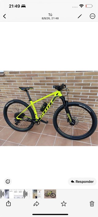 Bicicleta Scott Montaña