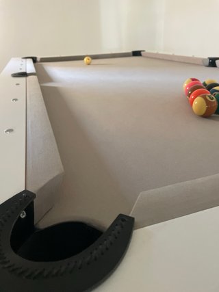 Mesa de billar americano con tapete profesional