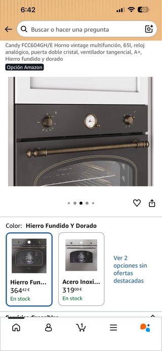 Horno Candy FCC604GH/E Vintage 65L
