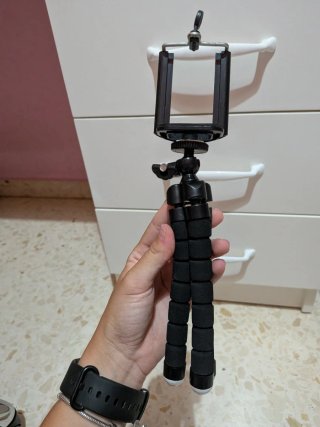 Trípode flexible para móvil