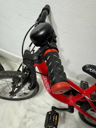 Bicicleta infantil B-PRO 14 roja