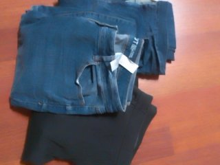 Lote 3 pantalones vaqueros y negros