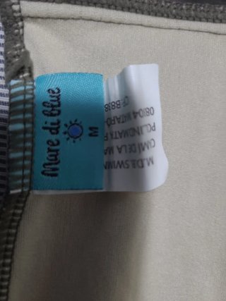 Bañador verde oliva con lazo