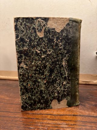 Libro antico 1880