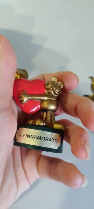 Lotto 4 Sorpresine Kinder Gli Oscar di Garfield
