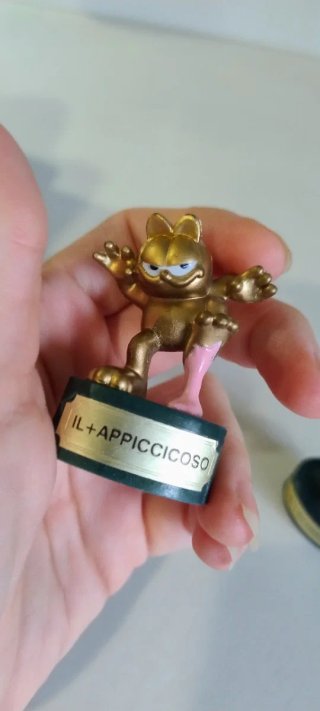 Lotto 4 Sorpresine Kinder Gli Oscar di Garfield