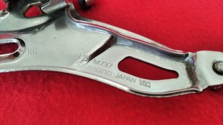 Shimano Deore XT Cambio/Desviador FD-M737 Top Pull