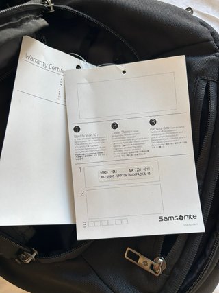 Mochila Samsonite Negra