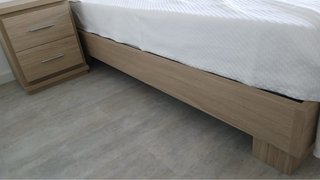 Dormitorio completo 120x180 cm a estrenar.