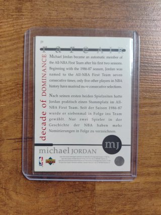 2 Cromos Michael Jordan