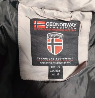 Chaqueta acolchada Geonorway Expedition S nueva
