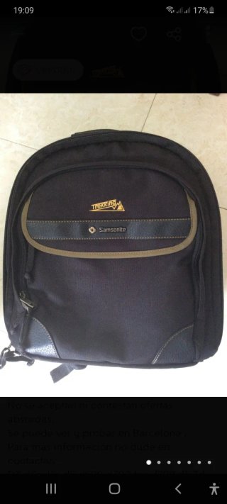 Mochila Samsonite Trekking Negra
