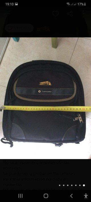 Mochila Samsonite Trekking Negra