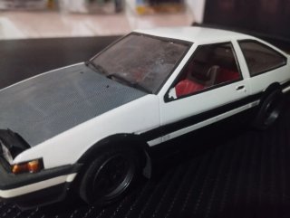 Toyota Sprinter Trueno AE86 1:24 Initial D