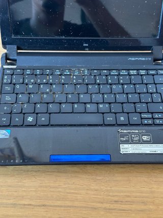 Netbook Acer Aspire One NAV50 para piezas