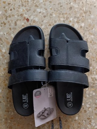Sandalias UP2 FASHION negras talla 40