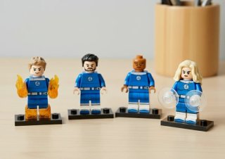 Los 4 Fantásticos - 4 Minifiguras Marvel