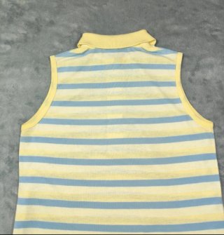 Lacoste Polo Sin Mangas Rayas Vintage