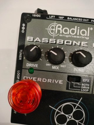 Radial Bassbone OD Preamp/Overdrive