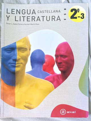 libro lengua y literatura 2º ESO