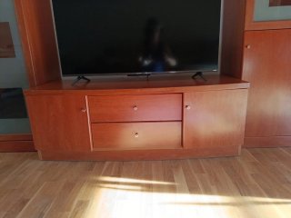 Mueble de salón modular madera