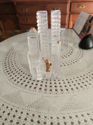 Torres Gemelas Vintage Cristal