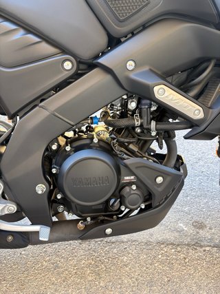 Yamaha MT-125 Azul y Negra