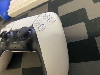Mando PS5 sony blanco de excelente estado