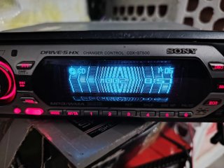 Radio vintage Sony cdx-gt500 para coche