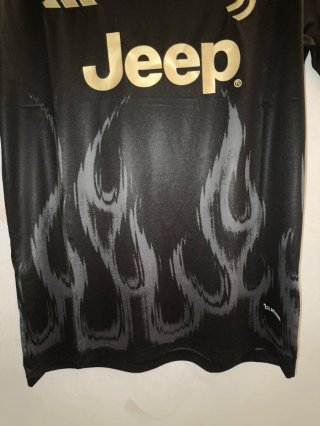 Maglia Juventus Adidas Jeep Nera Oro