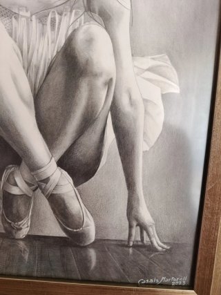 A Mano 75x62 Bailarina Oriental