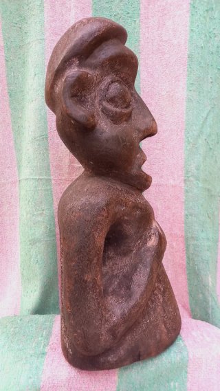 Arte Africano Negro Figura Tallada