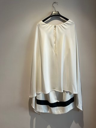 Vestido blanco y negro + complementos