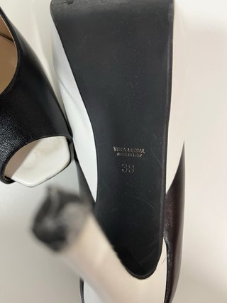 Vestido blanco y negro + complementos