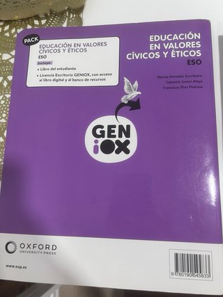 Biología y Geología, 4 ESO, Geniox