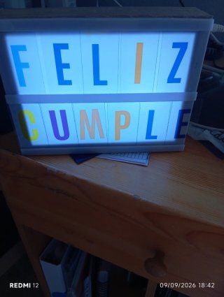 Caja de luz LED