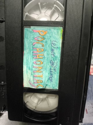 VHS Pocahontas - Walt Disney Los Clásicos