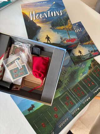 Juego de mesa Mountains HABA