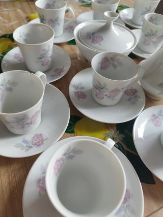 Juego de café Santa Clara porcelana