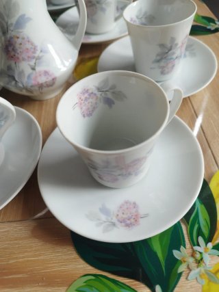 Juego de café Santa Clara porcelana