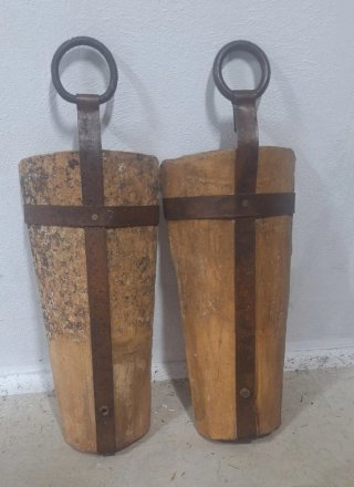 Teja antigua posavela con anilla