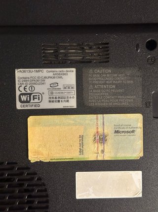 Portátil Toshiba Satellite 15.6 para piezas