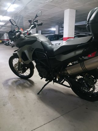 BMW F800GS Gris Moto Aventura