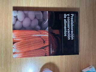 Preelaboración y conservación de alimentos, CFG...