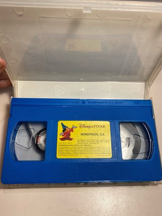 Monstruos S.A. VHS Disney Pixar