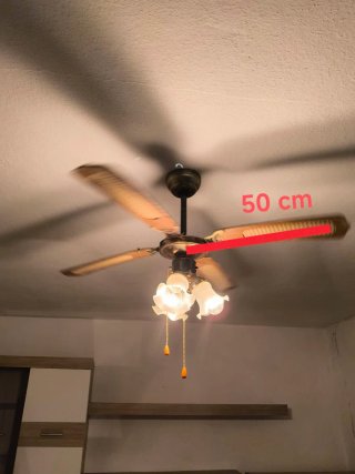 Lámpara Ventilador de Techo