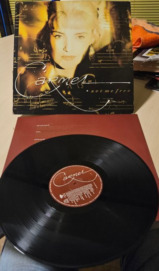 Vinilo Carmel Set Me Free LP 1989