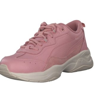 Zapatillas Puma T38 Rosa y Blanco