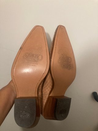 Botines piel trenzada