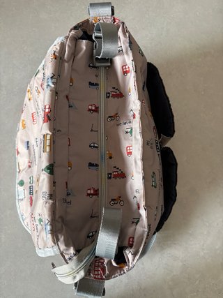 Bolso bebé gris marca My Bags con cambiador